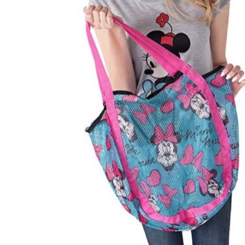 Disney Minnie Mouse mesh  tote - Picture 2 of 5